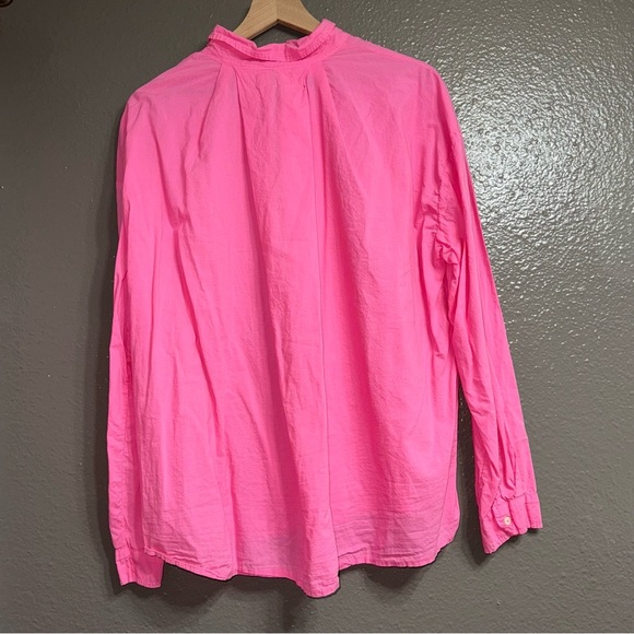 Anthropologie Velvet by Graham & Spencer pink blouse, XL made in the USA - Picture 5 of 5